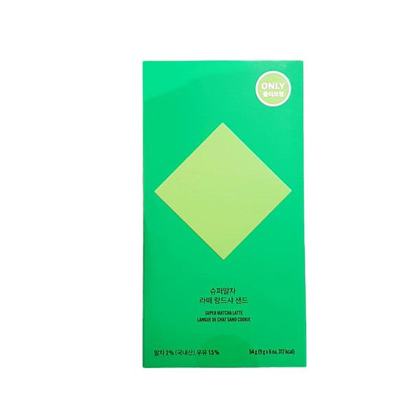 Super Matcha Langdha Latte Cream Sand 9g x 6p One thing