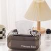 Sunken Transparent Tissue Box Easy To Take Out Innovative Style  Creative Design Home Luxury Style
