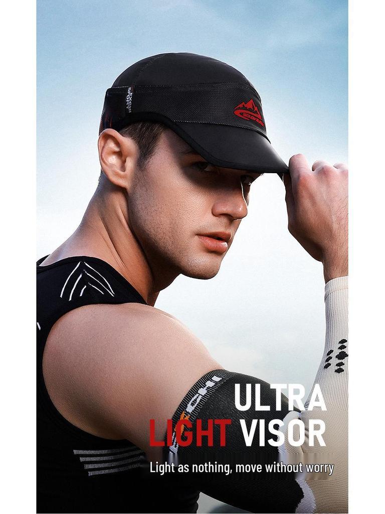 Summer Sports Visor: Lightweight, Breathable, Quick-Dry Sun Protection for Running, Training, Tennis, and Marathons