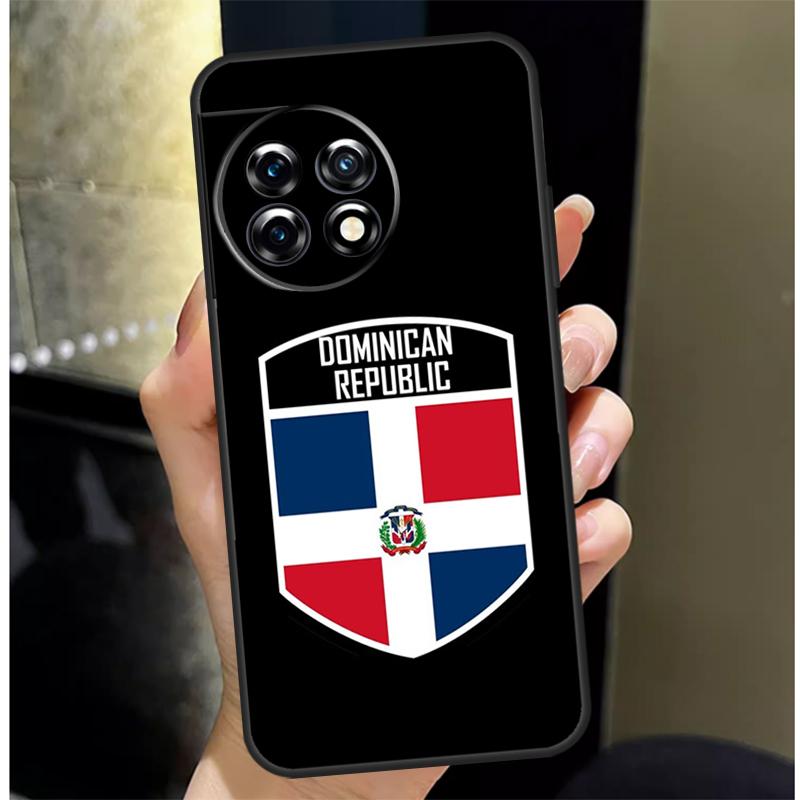Dominican Republic Flag Cover For OnePlus Nord CE 4 2 3 Lite N10 N20 N30 OnePlus 13 12 11 10 Pro 10T 8T 12R 13R Case