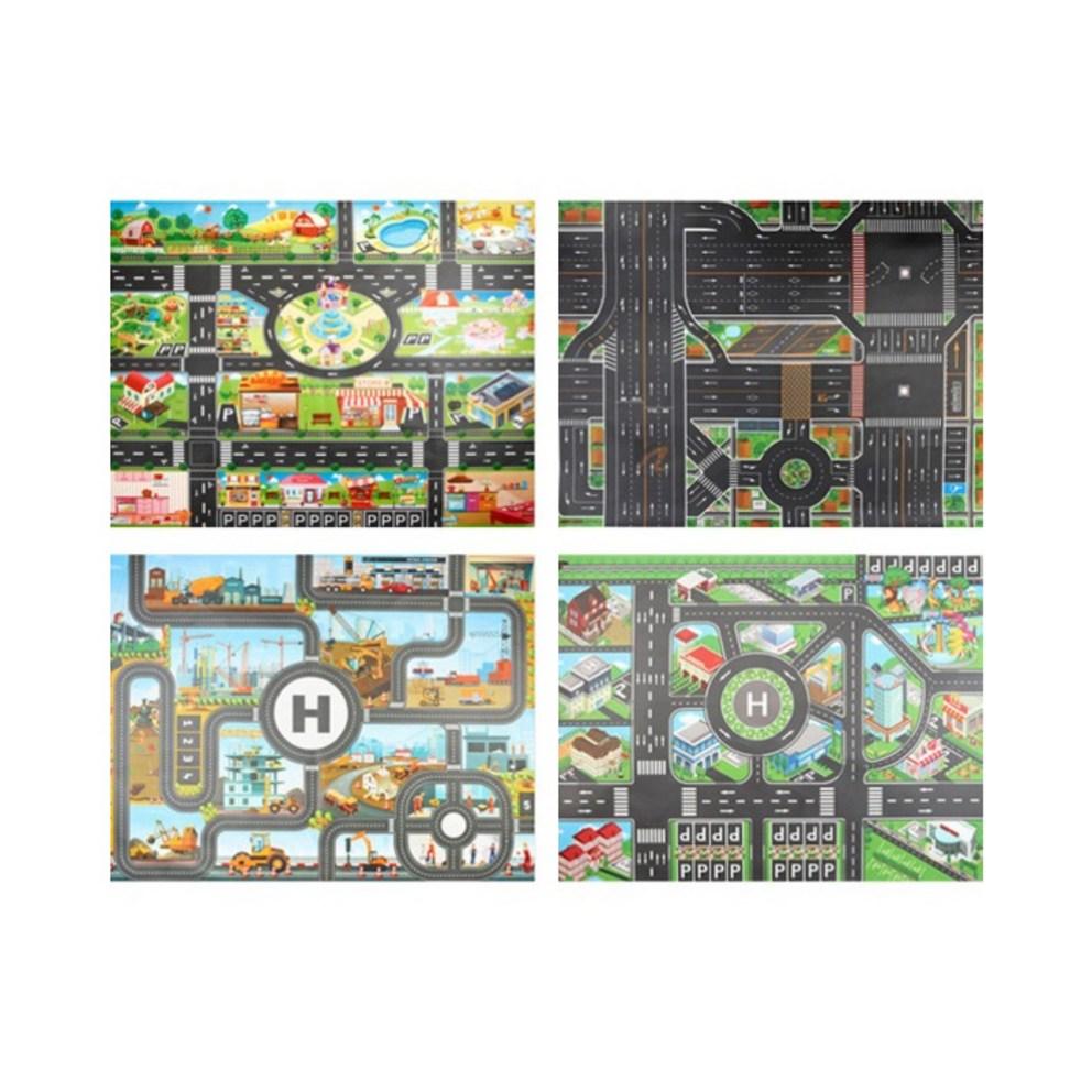 Rare Corporation City Car Road Play Mat (1 Pc)