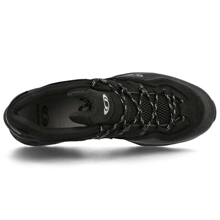 SALOMON XT-Quest 2 Advanced Fabric Leather Trendy Impact Resistant Low Top Outdoor Functional Shoes Unisex Shoes Black 416563