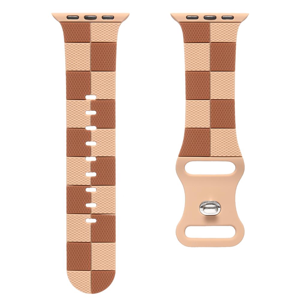 Sport Silicone Band For Apple Watch Strap 40mm 44mm 45mm 46mm Ultra 2 49mm 41mm 42 Mm Wristband Bracelet iWatch Series 7 6 8 9 10 SE 38mm Belt