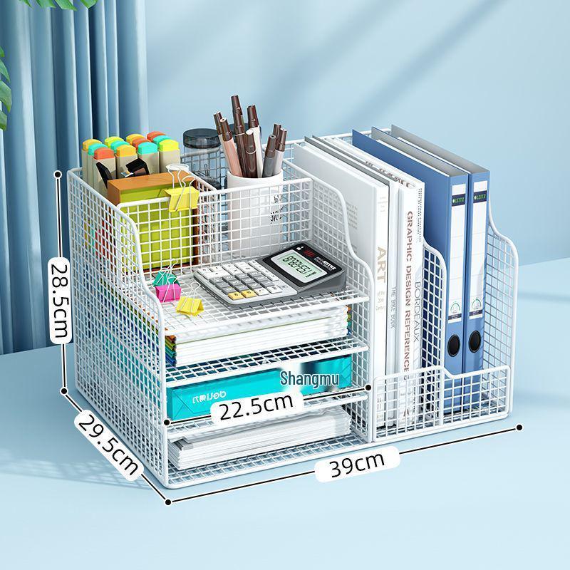 Estantería de Archivos de Oficina de Múltiples Capas Engrosada: Almacenamiento de Gran Capacidad para Datos Financieros y Uso Docente