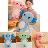 Cute Axolotl Plush Toy For Couples Hexagonal Dinosaur Design