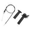 7/8in Twist Throttle Grips with Cable Replacement for CRF KLX TTR 110 125 150 200 250CC Dirt Pit Bike
