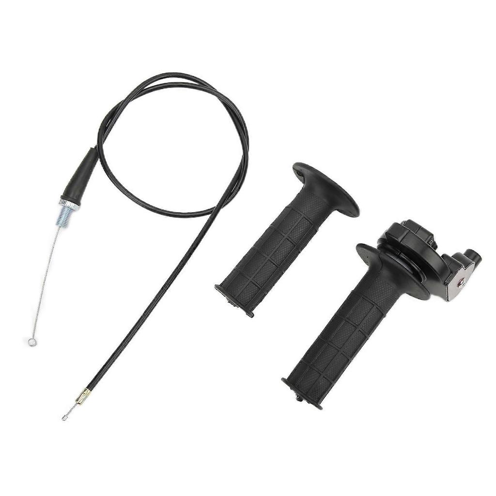 7/8in Twist Throttle Grips with Cable Replacement for CRF KLX TTR 110 125 150 200 250CC Dirt Pit Bike