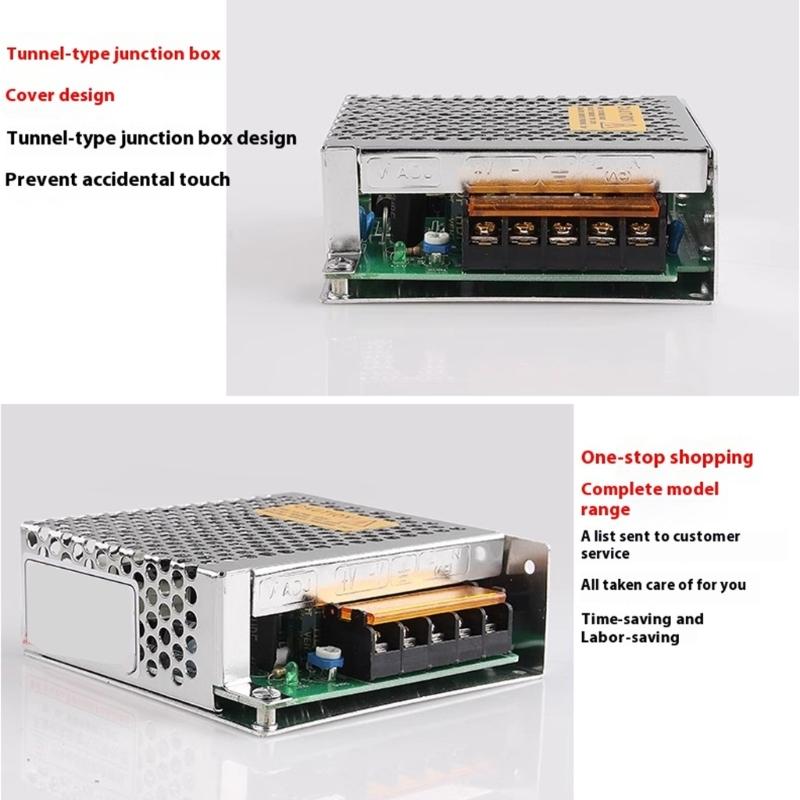 25W 24V 1.1A Switching Power Supply With Overload Protections Compactly Design For Industrial Equipment And Home Appliances