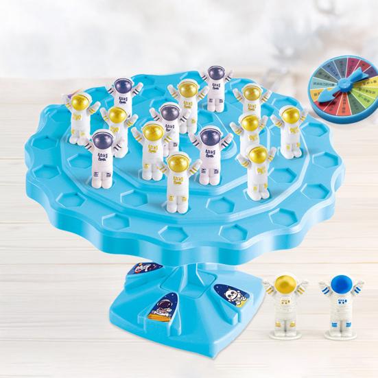 1/2 Sets Astronaut Balance Tree Toy Kids Logic Thinking Focus Training Interactive Balance Game Toddlers Boys Girls Educational Strategic Board Game