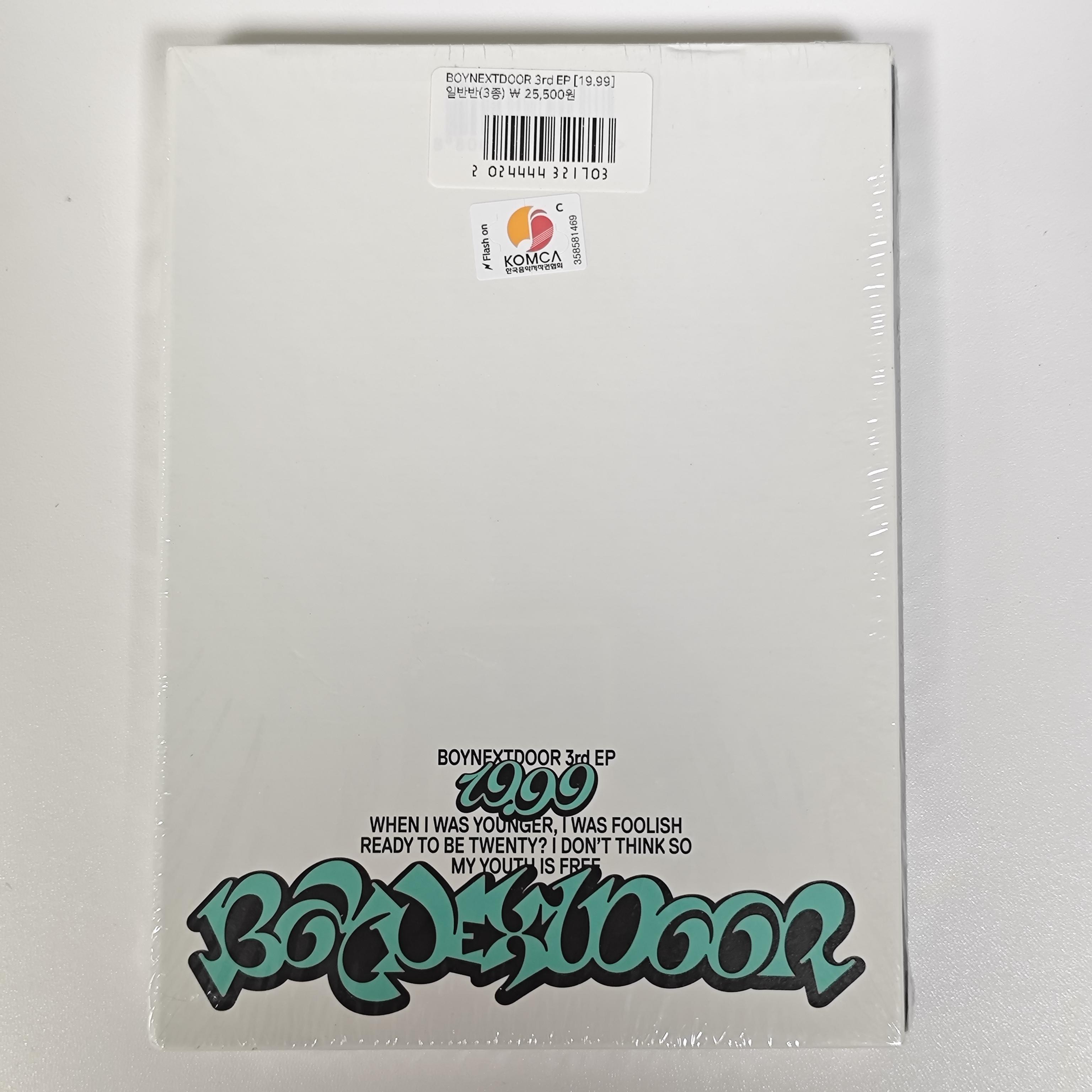 

Альбом Boynextdoor - [19.99] 3-й EP Twenty