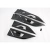 4 Car Interior Handle Decorative Strip Carbon Fiber For Subaru Outback -