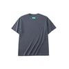ANTA Life Collection T Shirts Unisex Gray Crew Neck Moderate Straight Fit 172228116-2