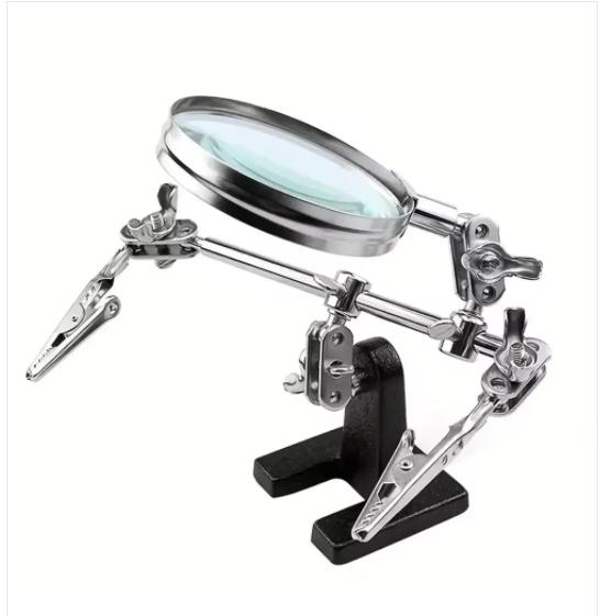 Head Magnifier Clock Repair Engraving Glasses Antique Jewelry Identification 3 Group Magnification Led Lights