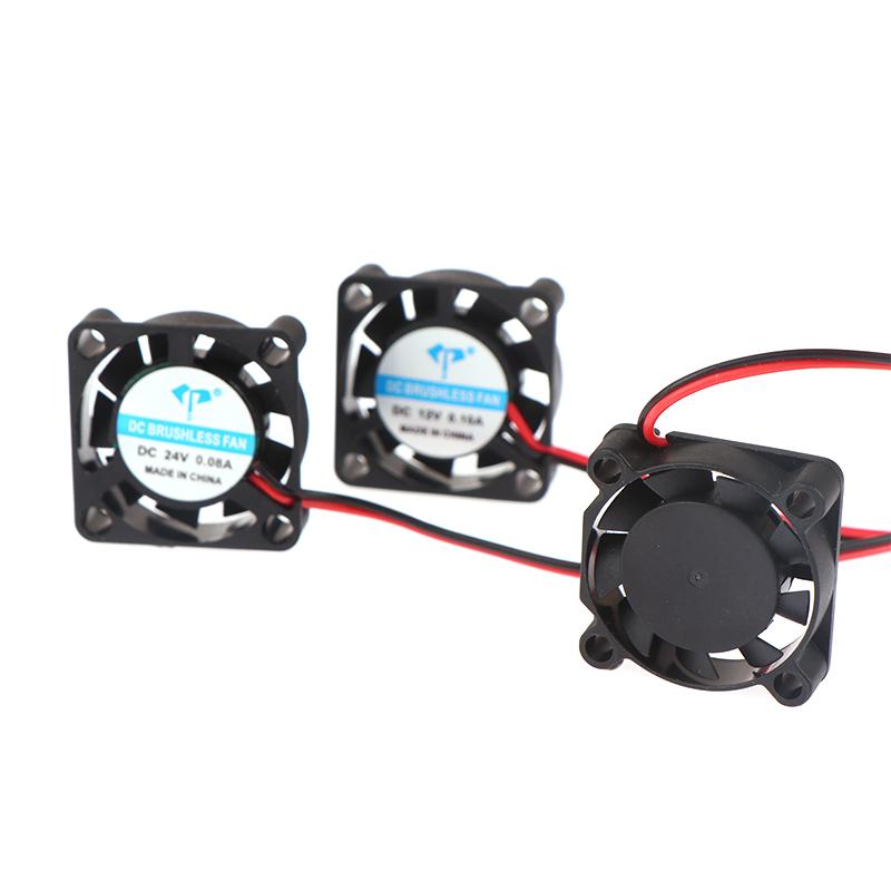 1Pc 25*25*7Mm Dc2507 Cooling Fan 2-Pin Mute 5/12/24V Brushless Mini Cooling Fan