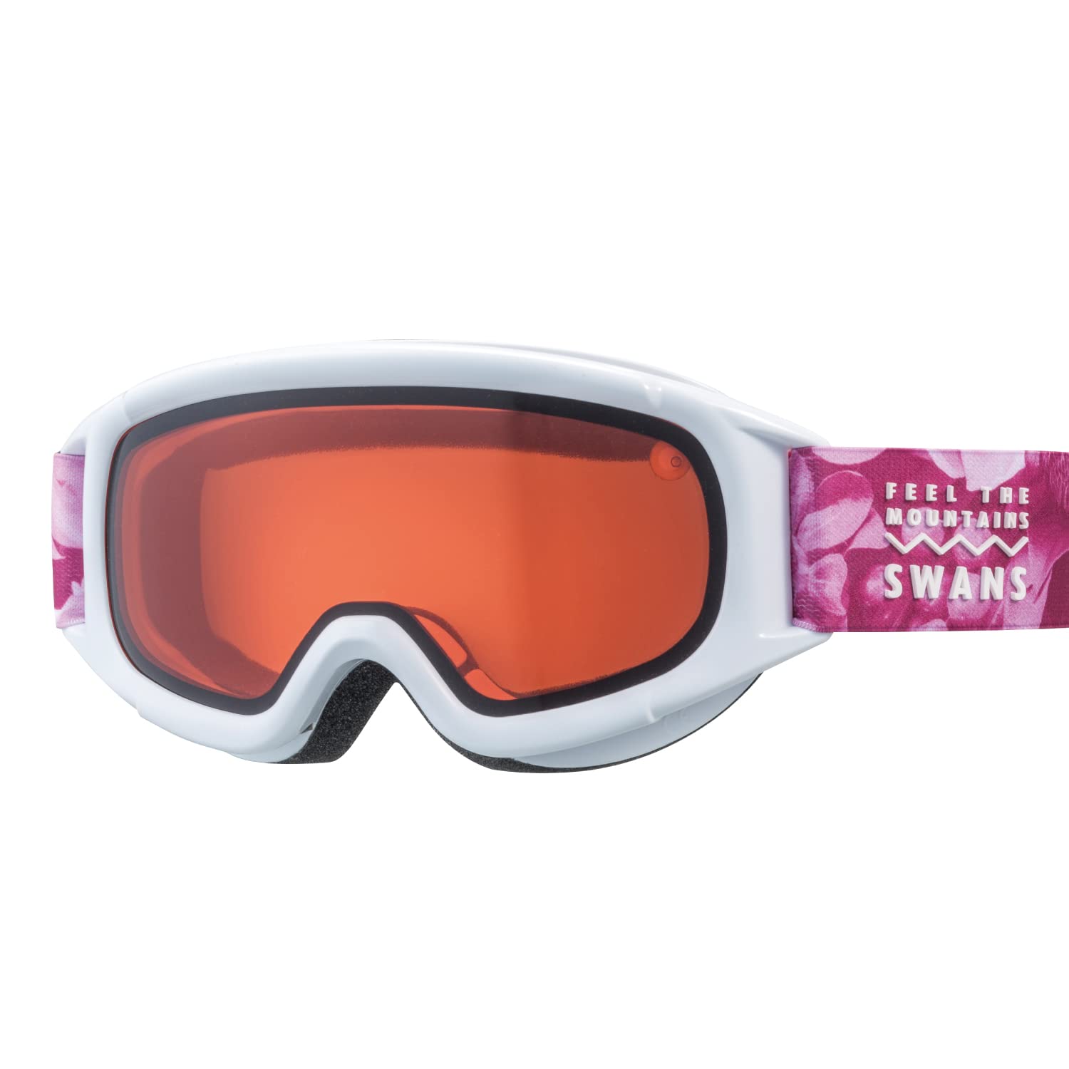 

Swans GLW Snow Made in for Skiing and Blocks of UV Glasses One Size Fits All JUMPIN-DH Kids Goggles, Japan, Pink, Snowboarding, 99.9% Rays, Anti-Fog,