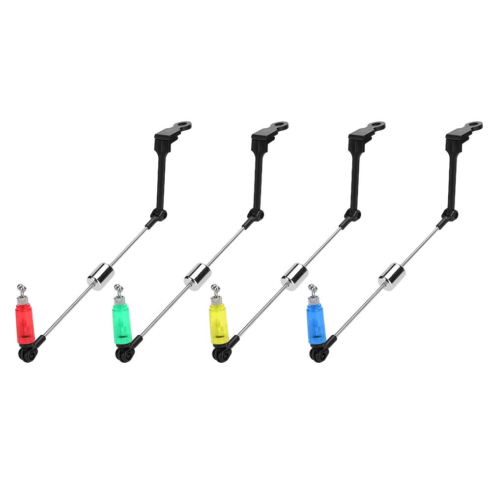 Fishing Bite Alarm Signal Device Hanger Swing Bite Indicators European Alarms Accessory with Light