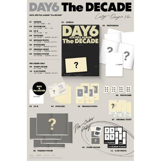 Select POB DAY6 4th Album The DECADE