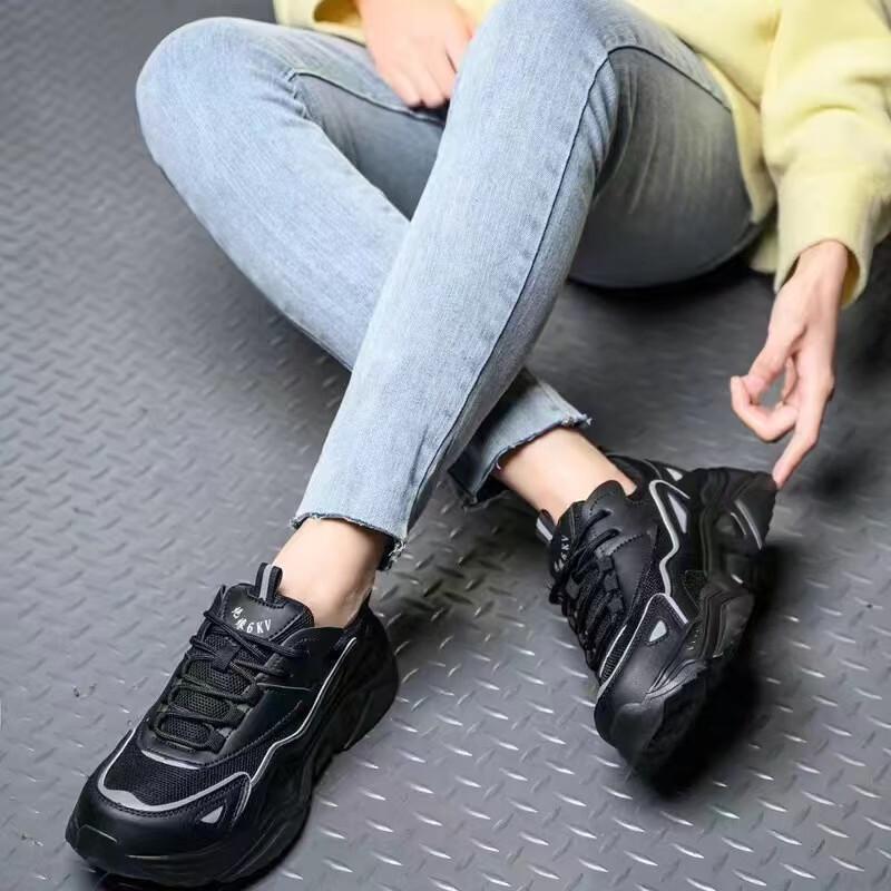 HUIZUMEI Women s Steel Toe Safety Shoes 36