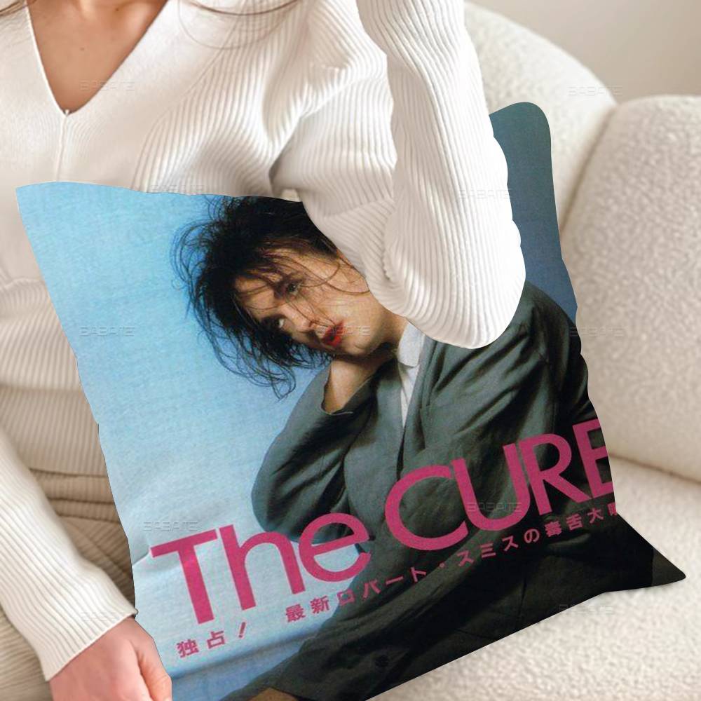 Rock Band The C-Cure Personalized Pillow Cover Kids Bedroom Wild Party Decor Pillowcase Kid Birthday Shower Gift