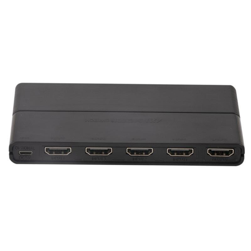 4K30hz Video Switcher 4x1 Wireless Operation Support Multiple Device Linkage Modern Design For Home Theater