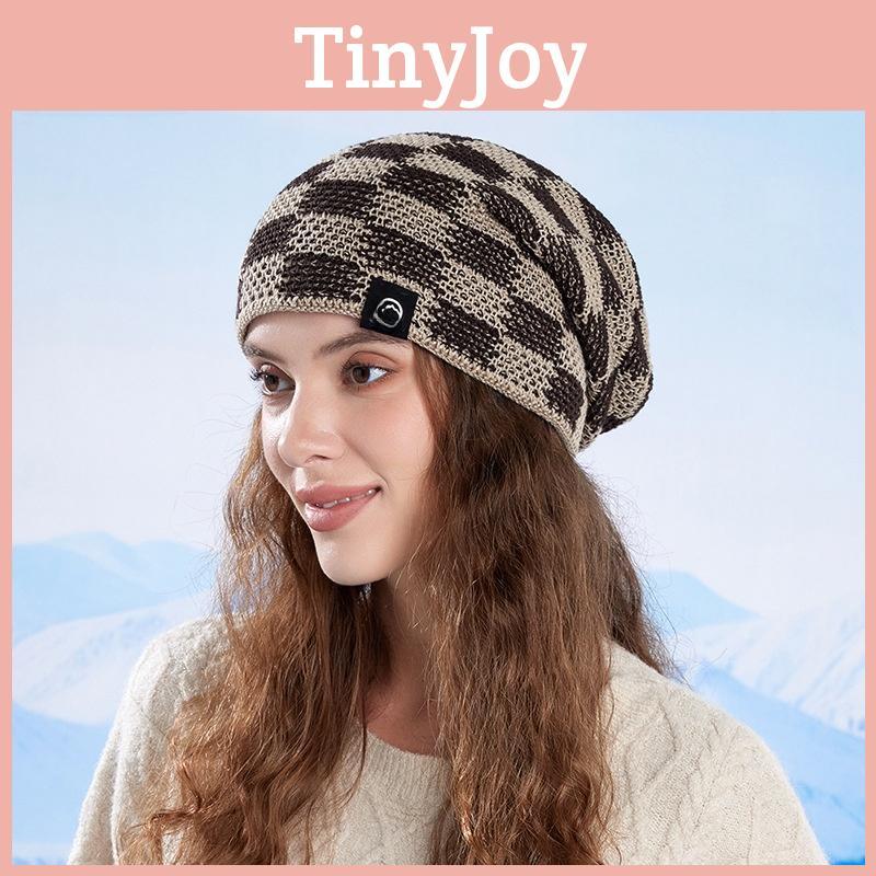Winter Knitted Cap Women Men Fleece Lined Casual Outdoor Supplies Activities