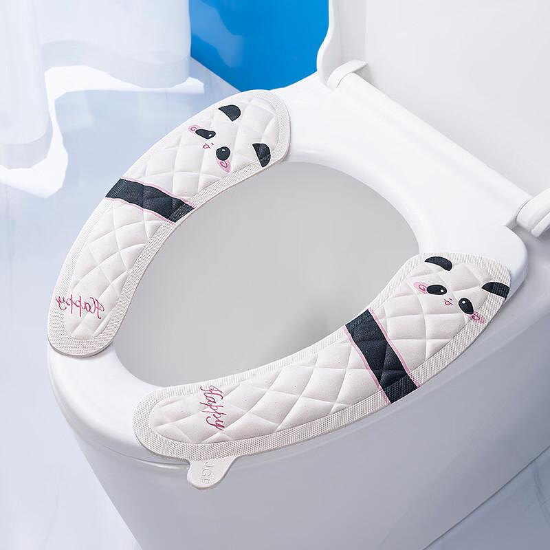 

Panda Pattern Universal Toilet Seat Cover Set