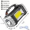 Rechargeable Solar LED Flashlight (2-Pack)