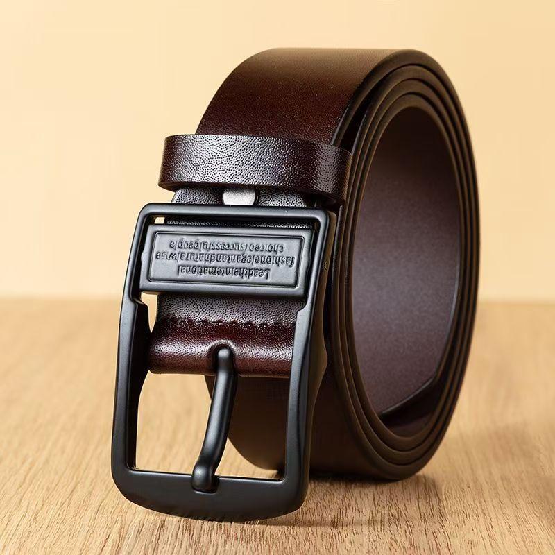 

Новый мужской ремень с пряжкой из металлического сплава для взрослых, повседневный пояс и мужской плечевой ремень 120cm