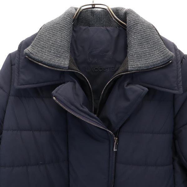 LACOSTE Batting jacket 38 Navy Women Used