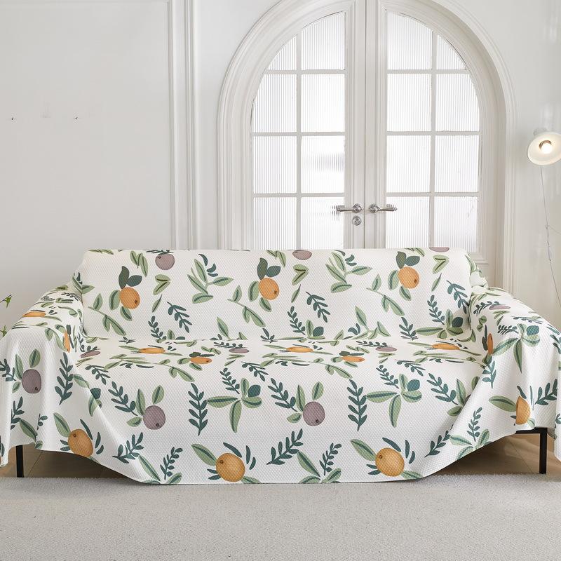 -Summer Sofa Cover, Icy Cold Anti Scratch Cooling Printed 1/2/3/4 Seater, Chair Slipcover, Furniture Protector, One Piece