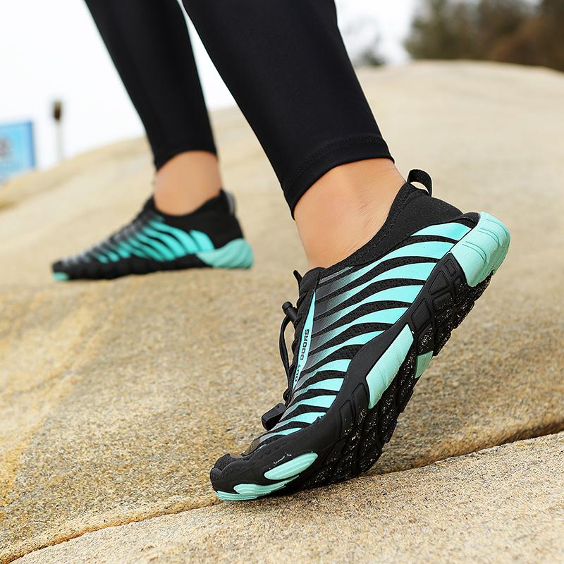 Barefoot Aqua Shoes Men Women Lightweight Beach Water Shoes Wading Sneakers for Swimming Diving River Trekking