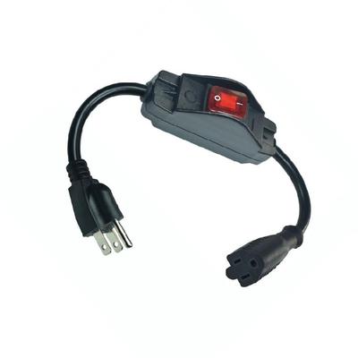 Heavy Duty Outdoor Waterproof Extension Cord 16A 250V Outdoor Power Extension Cable with Switches Easy To Install