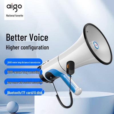 Aigo A59 Bluetooth Handheld Megaphone Loudspeaker CN Plug (adapter Included)