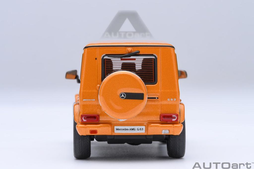 AUTOart Scale G 63 2017 Finished Product 20202 1/64 Mercedes-AMG (Orange)