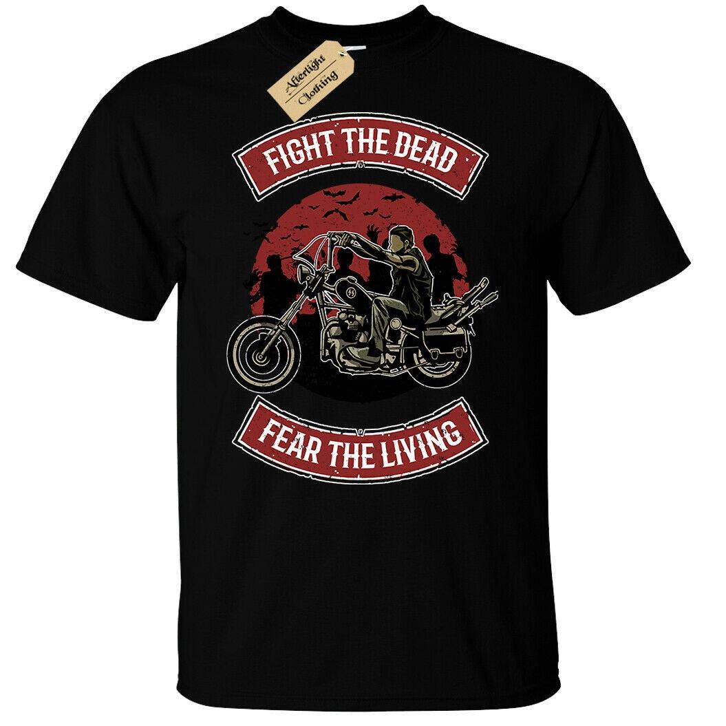 

Футболка унисекс Fight The Dead Fear The Living Zombie Slayer Apocalypse