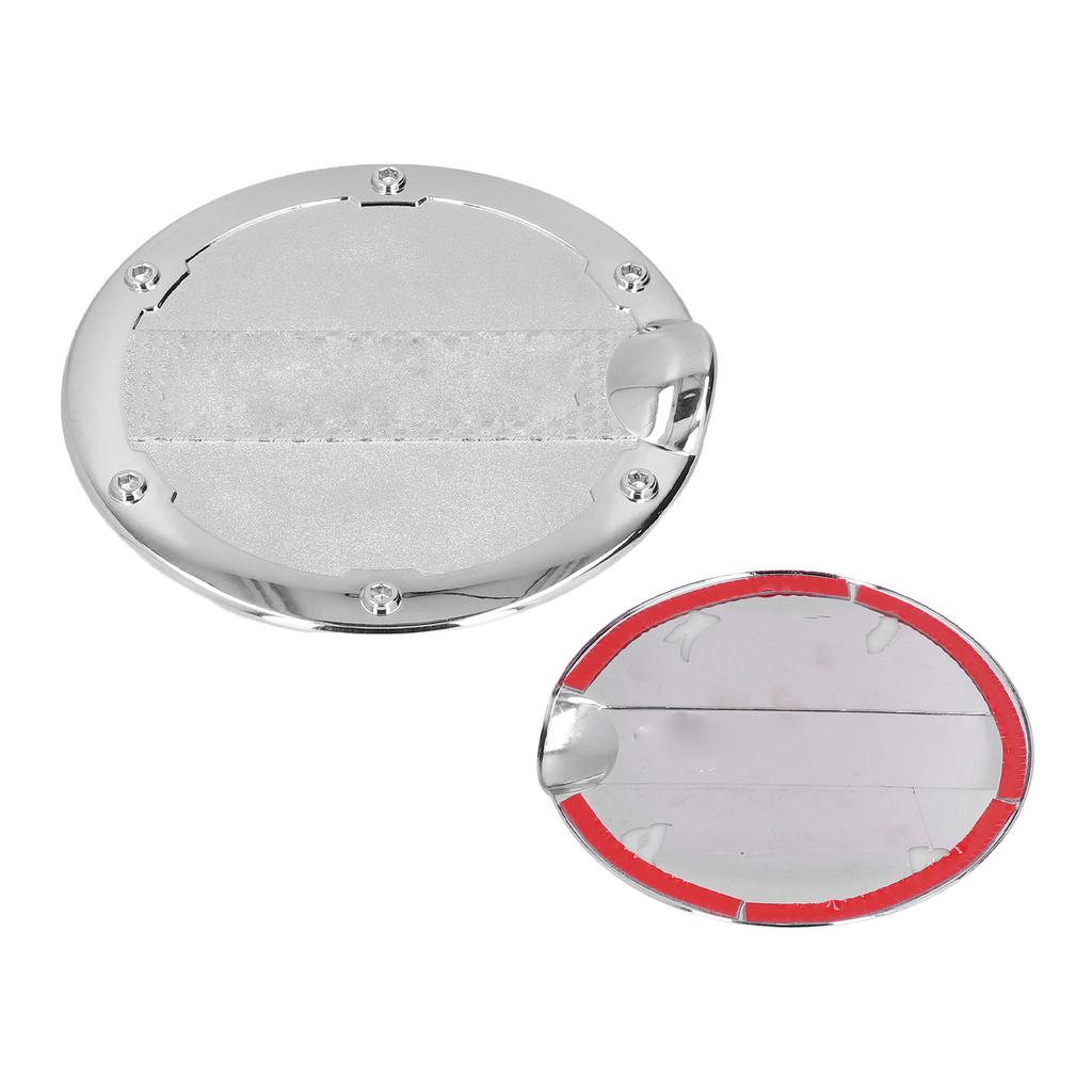 Electroplated Fuel Door Gas Oil Filler Cover Trim Replacement for 2016 2017