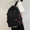 Fashion New Backpack Large Capacity Junior High School Students Lightweight Burden Reduction Schoolbag Waterproof and Wear-resistant Back