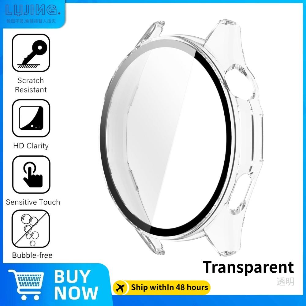 Glass+Case for Huawei Watch GT 6 46mm 41mm Glass Anti-scratch Screen Protector & Hard PC Protective Bumper for GT6 Accessories