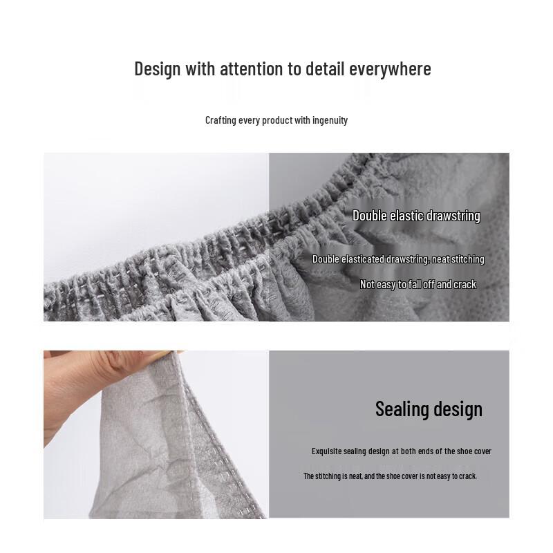 Deli Reusable Non-Woven Shoe Covers