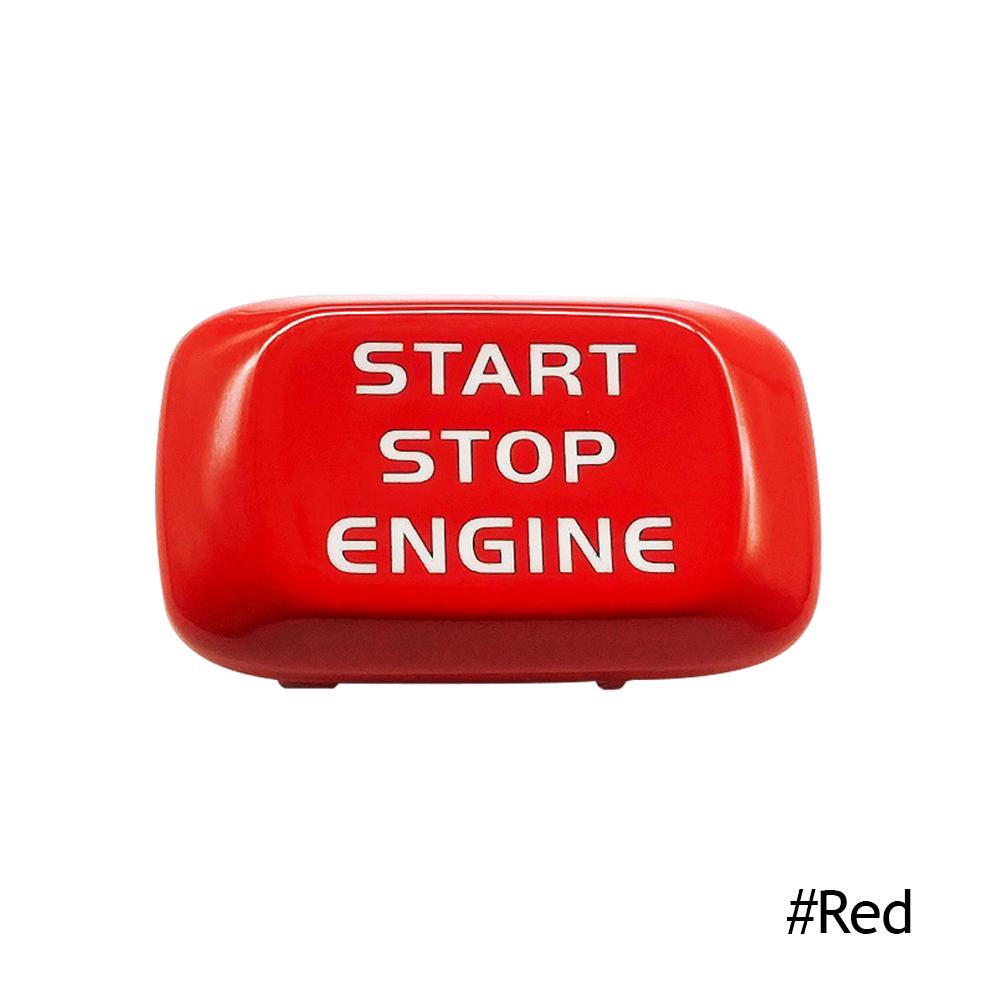 

Кнопка запуска двигателя автомобиля, сменная крышка, выключатель останова, декоративная наклейка для Volvo V40 V60 S60 XC60 S80 V50 V70 XC70, автомобильный стиль красный