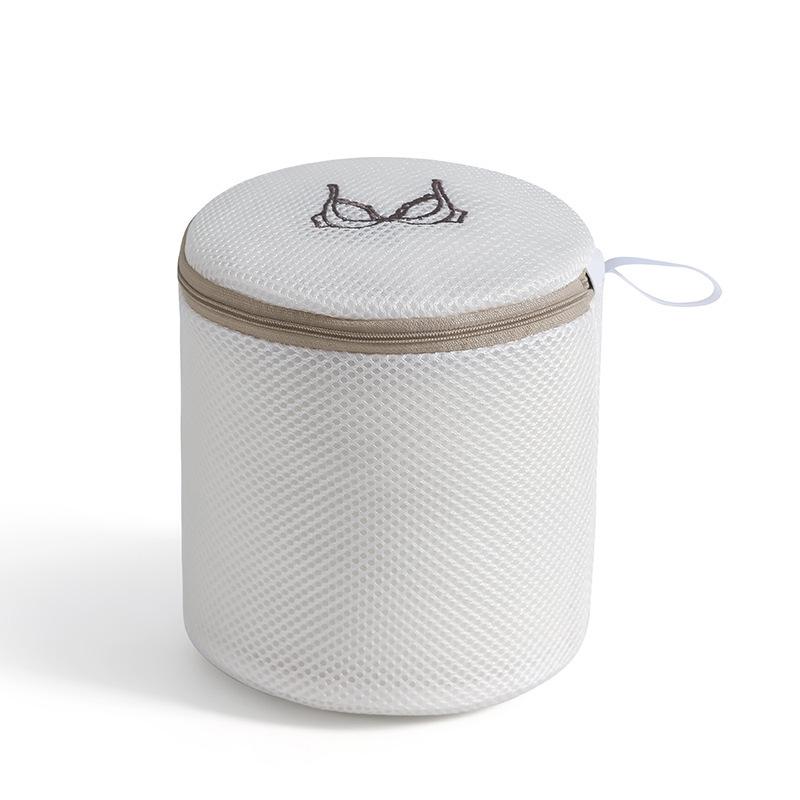 Thickened Mesh Bra Laundry Bag with Support, Foldable & Anti-Deformation for Machine Wash