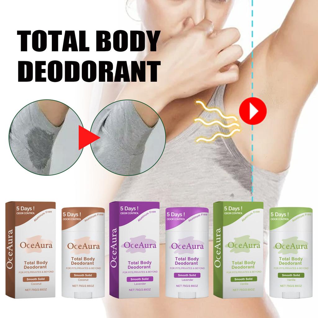 Oceaura Coconut Scented Body Deodorant Stick For Long Lasting Freshness And Odor Control