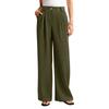 Women's Casual Fashion Pinstripe Straight And Winter Loose Wide-leg Straight Pants