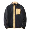 Foreign Trade Surplus Autumn and Winter Men's Stand Collar Fleece Jacket Outdoor Sports Casual Fleece Clothing Warm Top