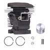 38mm Zylinder Kolben Kit Kettensägenmotor Endringe Clips Bolzen Zubehör Ersatz für Stihl