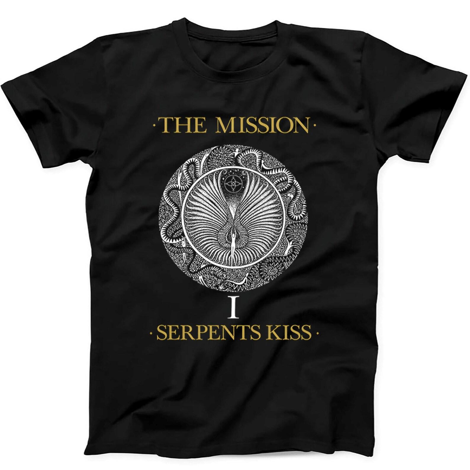The Mission Serpents Kiss Music Tee T Shirt T613 4XL