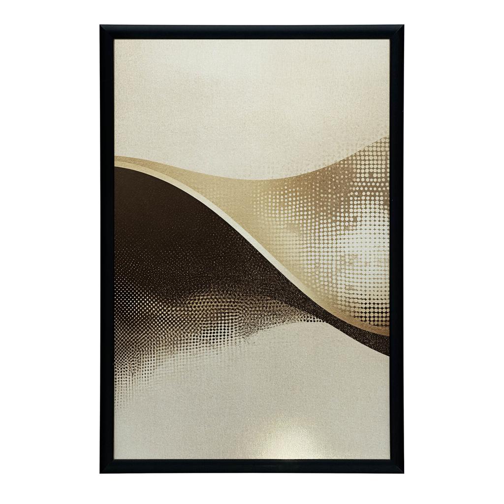 Wave of Dots - Abstract Poster Wave of Dots - Abstract Poster, 30X40 Cm, Frameless, Matte Paper 230 Gsm