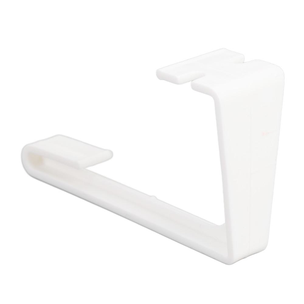 4 PCS Set White RV Curtains Holder With Screwdriver Curtain Track Clips  Bedroom Use