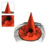 Halloween Party Witch Hat Costume Accessory Black/Red Halloween Costume for Girl