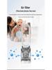 Bladeless Silent Ion Air Purifying Fan with Remote - Dual-Use for Hot & Cold